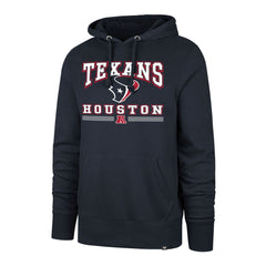 Houston Texans '47 Packed House Headline Pullover Hoodie Navy - 47 brand