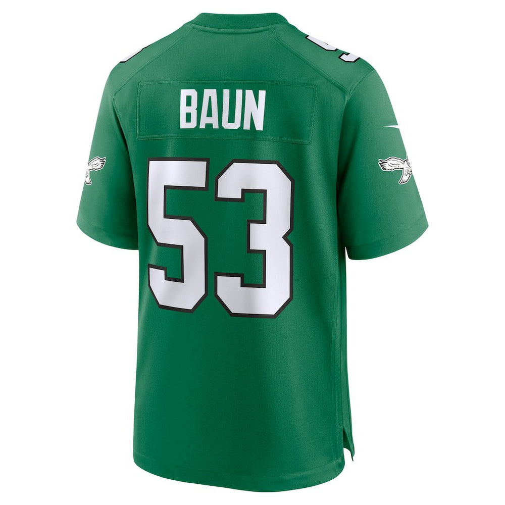Zack Baun Philadelphia Eagles Alternate Game Jersey Kelly Green - Nike