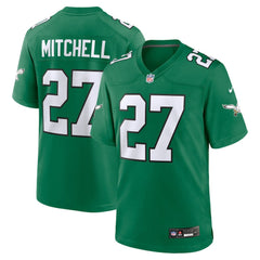 Quinyon Mitchell Philadelphia Eagles Alternate Game Jersey Kelly Green - Nike