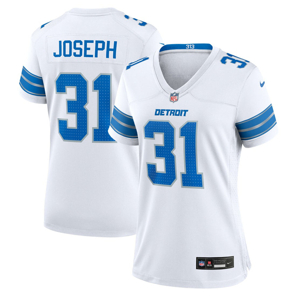 Kerby Joseph Detroit Lions Women's Game Jersey White - Nike