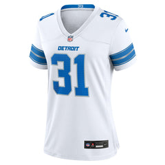 Kerby Joseph Detroit Lions Women's Game Jersey White - Nike