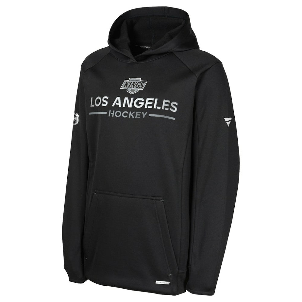 Los Angeles Kings - Fanatics Youth Authentic Pro Rink Raglan Hoodie Black