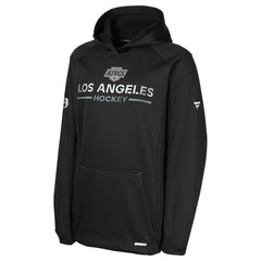 Los Angeles Kings - Fanatics Youth Authentic Pro Rink Raglan Hoodie Black