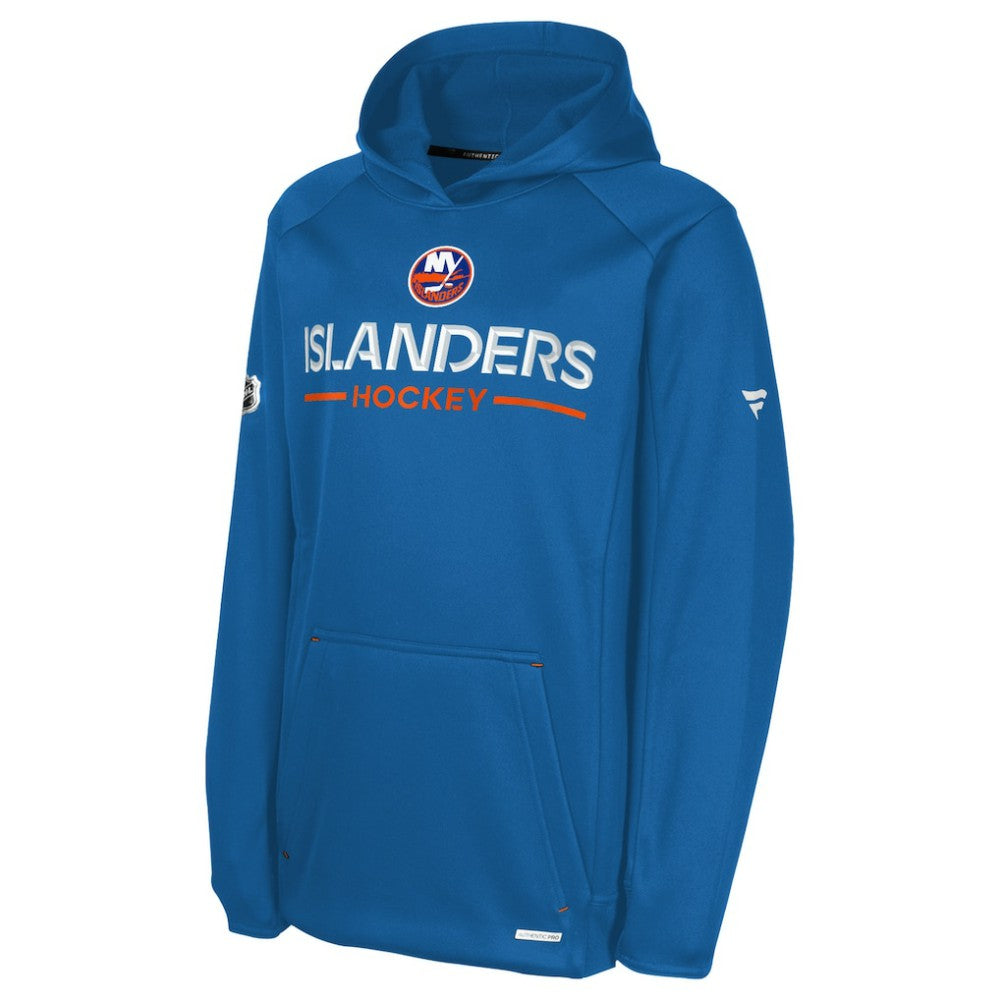 New York Islanders - Fanatics Youth Authentic Pro Rink Raglan Hoodie Royal