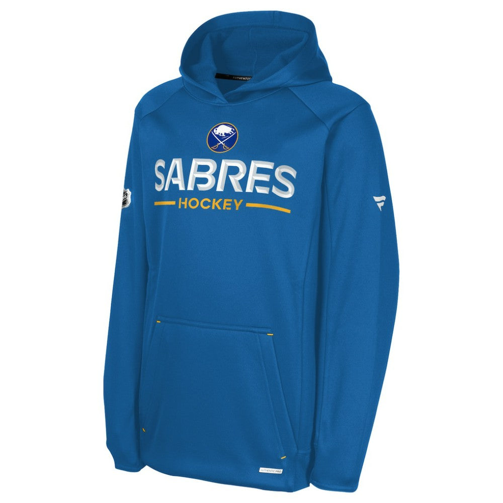 Buffalo Sabres - Fanatics Youth Authentic Pro Rink Raglan Hoodie Royal