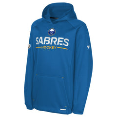 Buffalo Sabres - Fanatics Youth Authentic Pro Rink Raglan Hoodie Royal