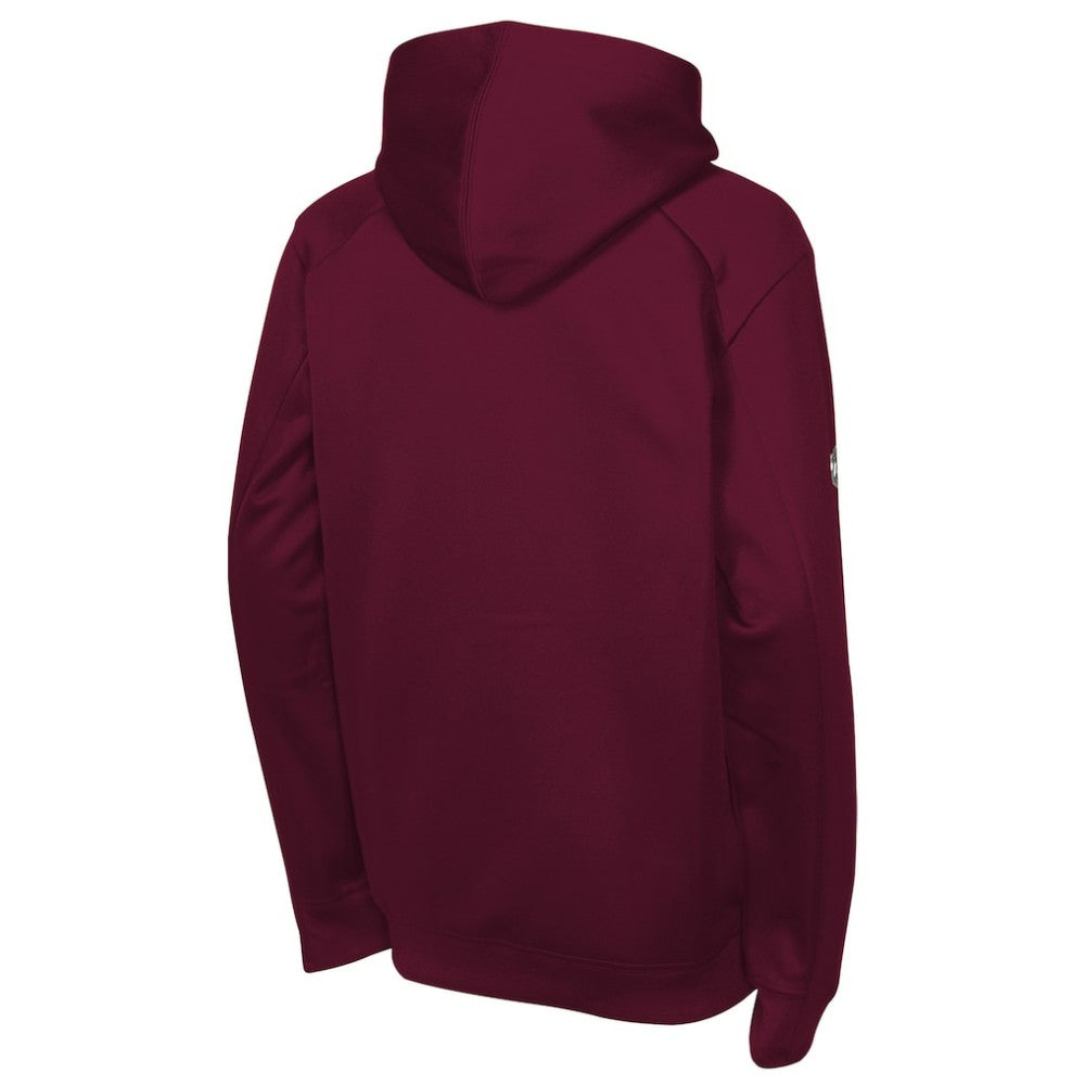 Colorado Avalanche - Fanatics Youth Authentic Pro Rink Raglan Hoodie Burgundy
