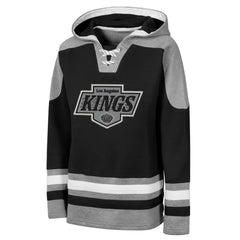 Los Angeles Kings - Outerstuff Youth Ageless Must Have Home V-Neck Hoodie Black