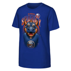 New York Islanders - Outerstuff Youth Mascot Highlight T-Shirt Royal