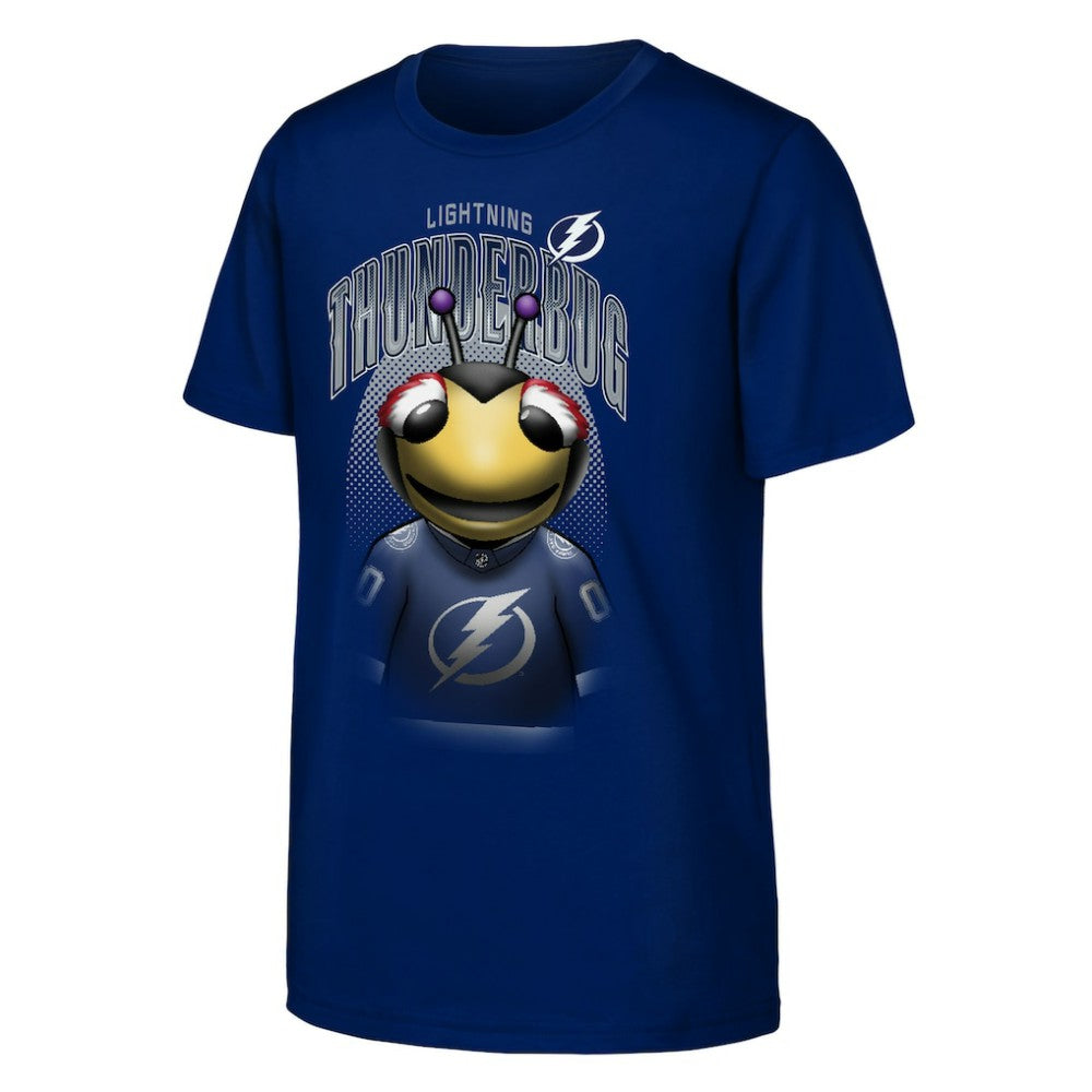 Tampa Bay Lightning - Outerstuff Youth Mascot Highlight T-Shirt Blue
