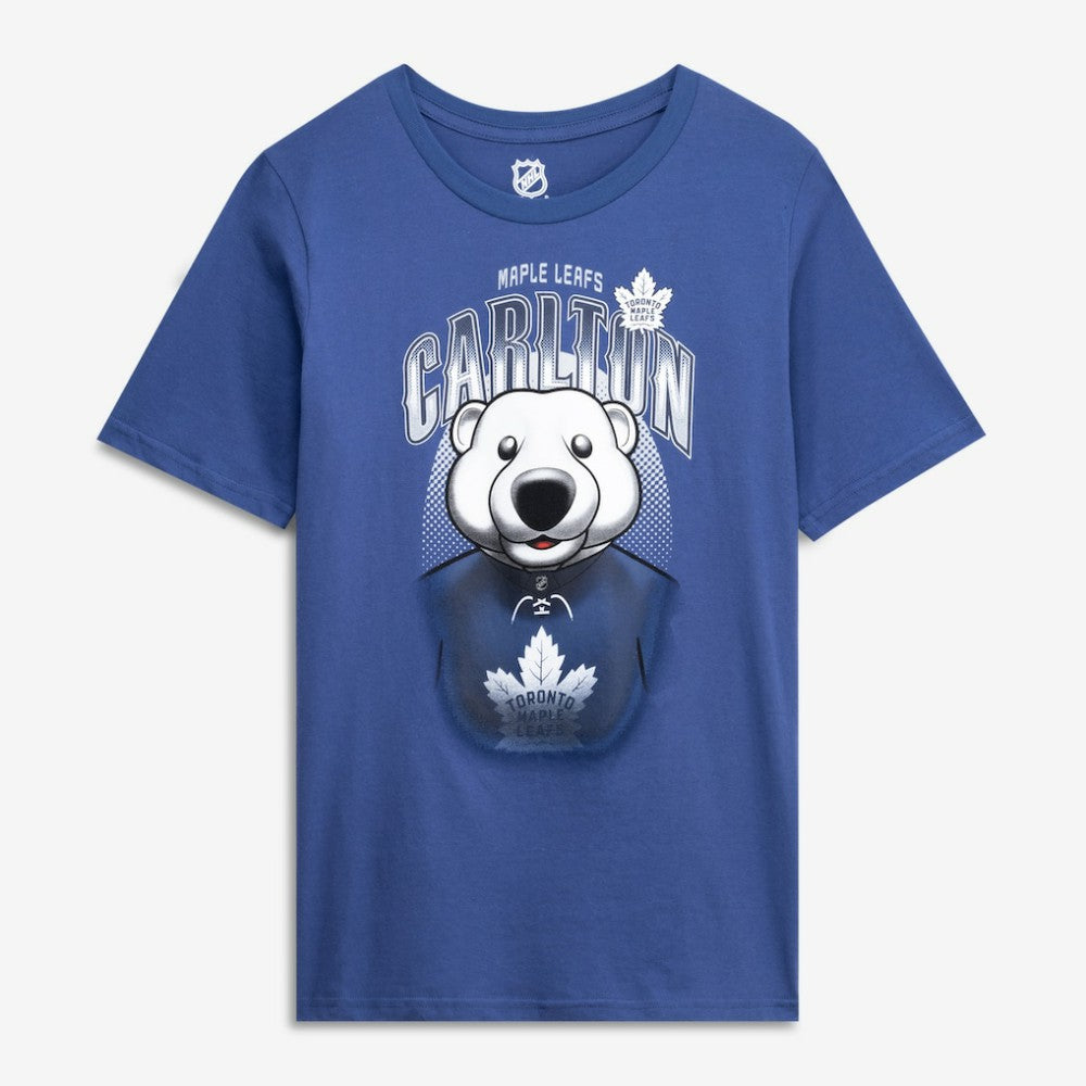 Toronto Maple Leafs - Outerstuff Youth Mascot Highlight T-Shirt Blue