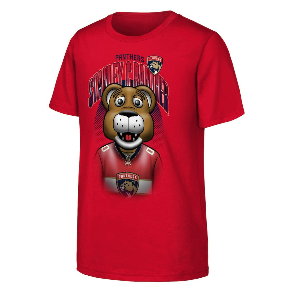Florida Panthers - Outerstuff Youth Mascot Highlight T-Shirt Red
