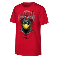 Chicago Blackhawks Outerstuff Youth Mascot Highlight T-Shirt Red