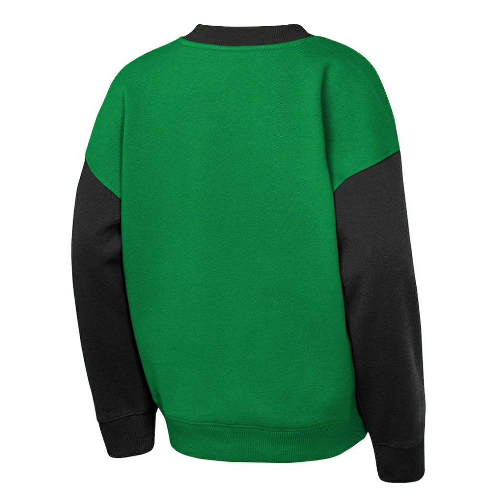 Dallas Stars - Outerstuff Youth Impact Player Sweatshirt Kelly Green/Black