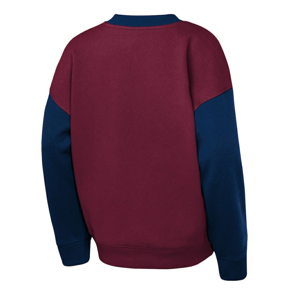 Colorado Avalanche - Outerstuff Youth Impact Player Sweatshirt Burgundy/Navy