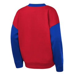 New York Rangers Outerstuff Youth Impact Player Sweatshirt Red/Blue
