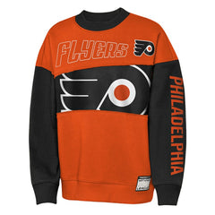 Philadelphia Flyers - Outerstuff Youth Impact Player Sweatshirt Orange/Black