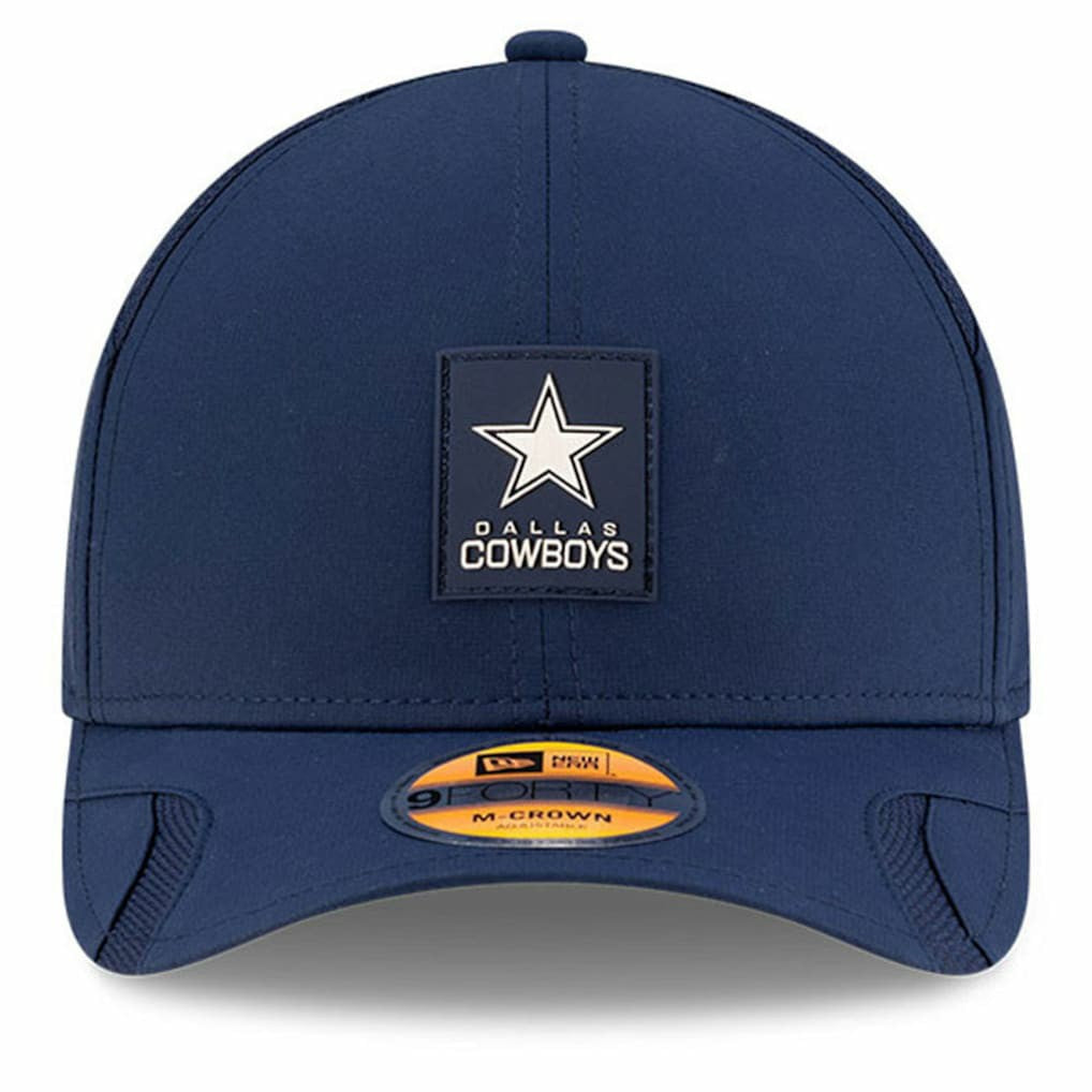 Dallas Cowboys New Era Youth 2025 Sideline 9FORTY Adjustable Hat Navy - NFL