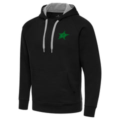 Dallas Stars - Antigua St. Patrick's Day Victory Pullover Hoodie Black