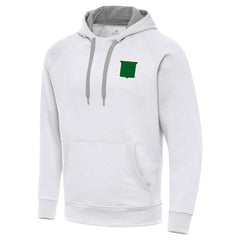 New York Rangers Antigua St. Patrick's Day Victory Pullover Hoodie White