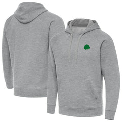 Chicago Blackhawks Antigua St. Patrick's Day Victory Pullover Hoodie Heather Gray