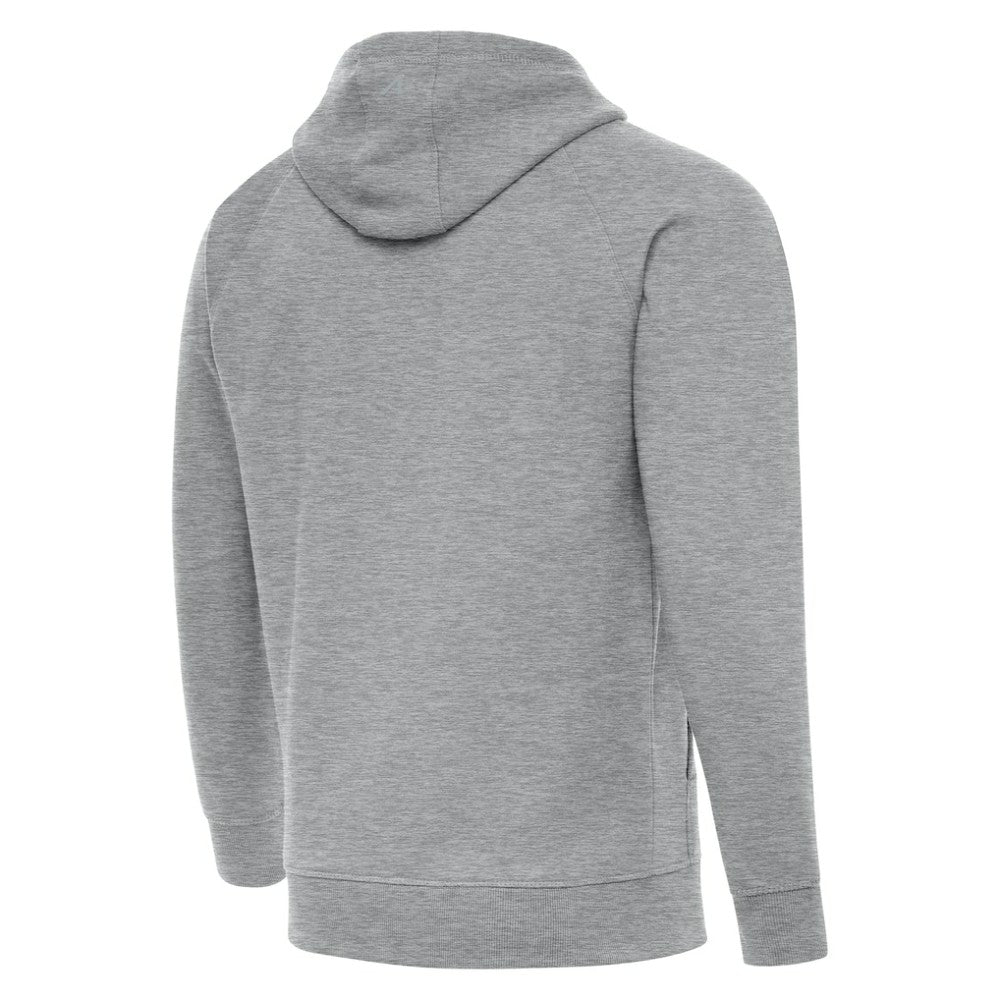 St. Louis Blues - Antigua St. Patrick's Day Victory Pullover Hoodie Heather Gray