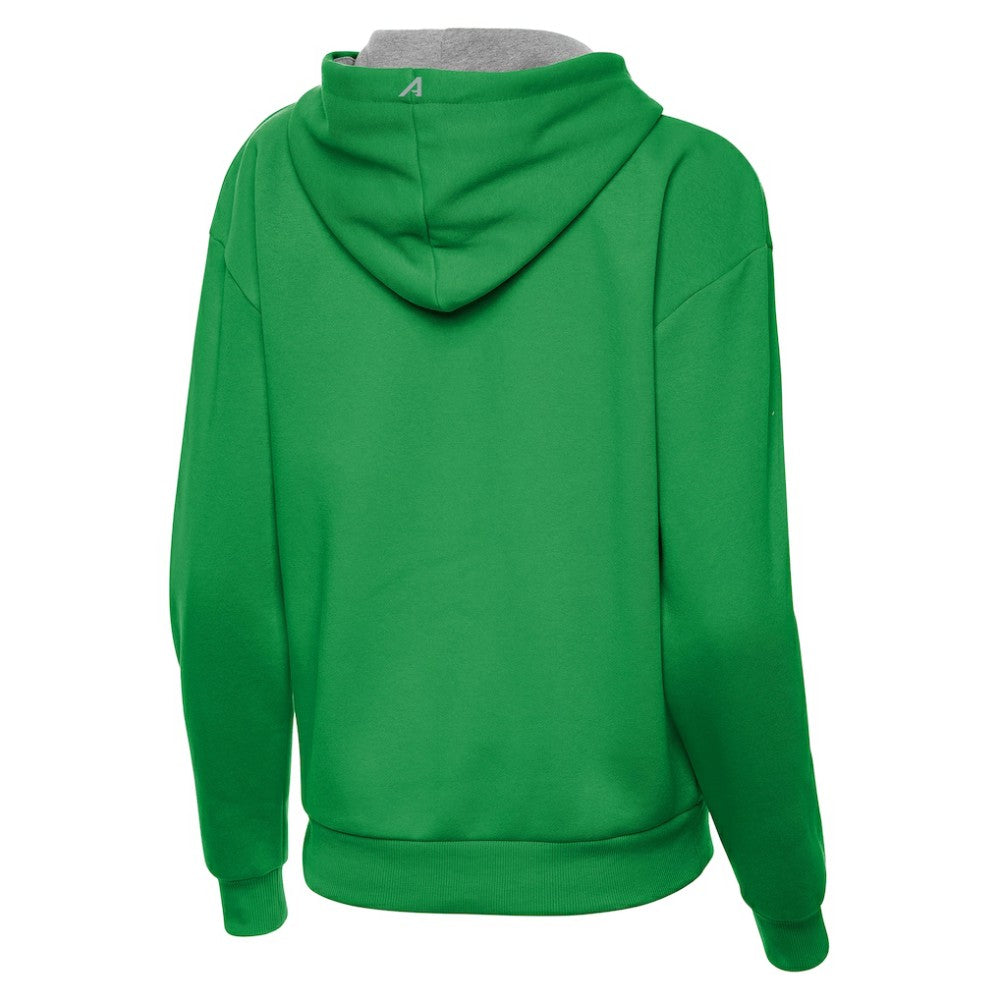Minnesota Wild - Antigua Women's St. Patrick's Day Victory Pullover Hoodie Kelly Green