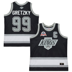Wayne Gretzky Los Angeles Kings - Mitchell & Ness Unisex Maxxed Out Fashion Basketball Jersey Black