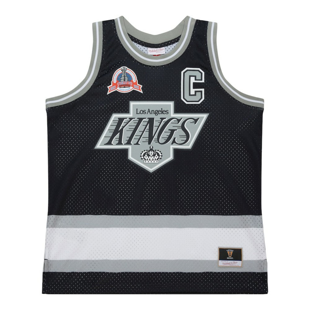 Wayne Gretzky Los Angeles Kings - Mitchell & Ness Unisex Maxxed Out Fashion Basketball Jersey Black