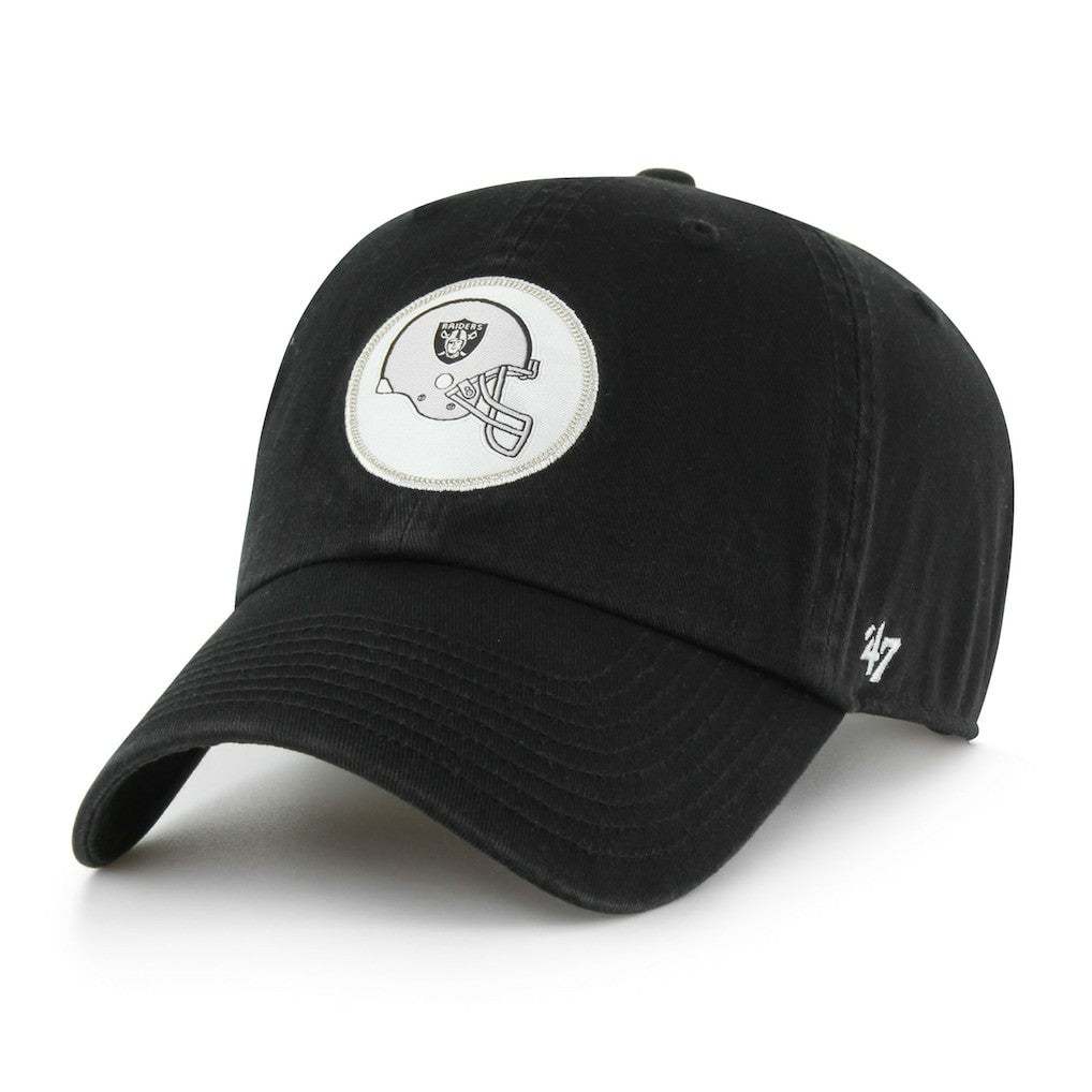 Las Vegas Raiders '47 Hard Hat Clean Up Adjustable Hat Black - 47 brand