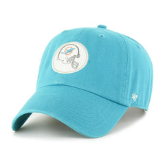 Miami Dolphins '47 Hard Hat Clean Up Adjustable Hat Aqua - 47 brand