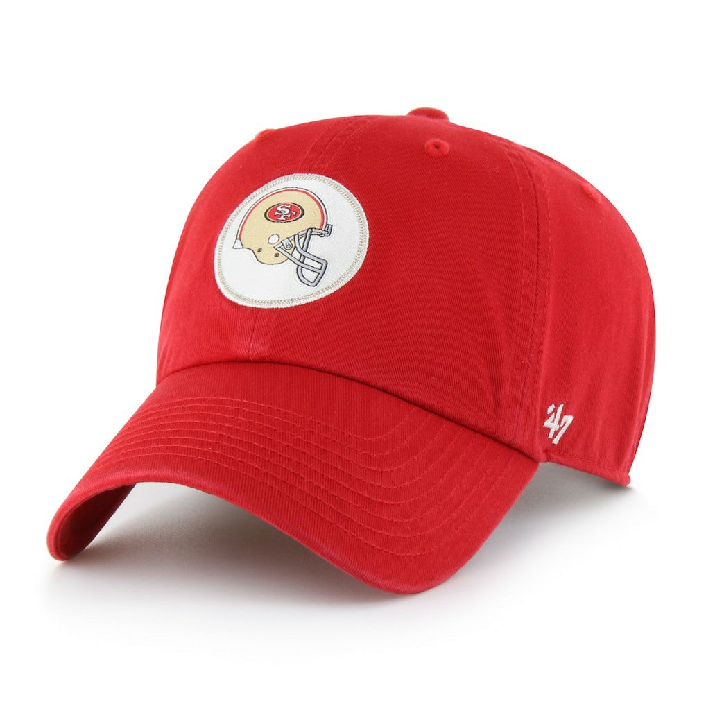 San Francisco 49ers '47 Hard Hat Clean Up Adjustable Hat Scarlet - 47 brand