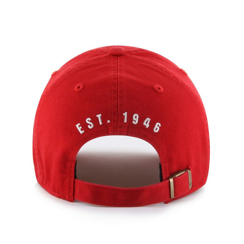 San Francisco 49ers '47 Hard Hat Clean Up Adjustable Hat Scarlet - 47 brand