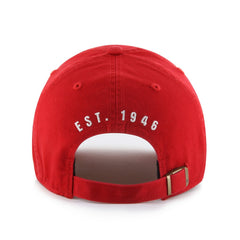 San Francisco 49ers '47 Hard Hat Clean Up Adjustable Hat Scarlet - 47 brand