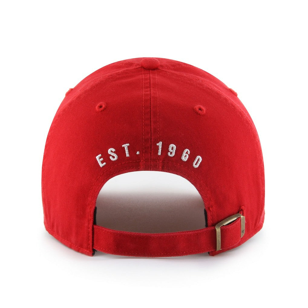 Kansas City Chiefs '47 Hard Hat Clean Up Adjustable Hat Red - 47 brand
