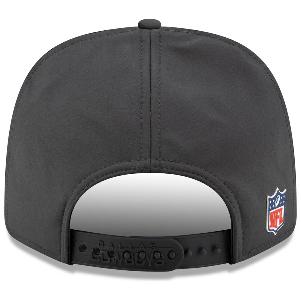 Dallas Cowboys New Era 2025 Sideline Cold Weather Split Panel 9FIFTY Snapback Hat Charcoal - NFL