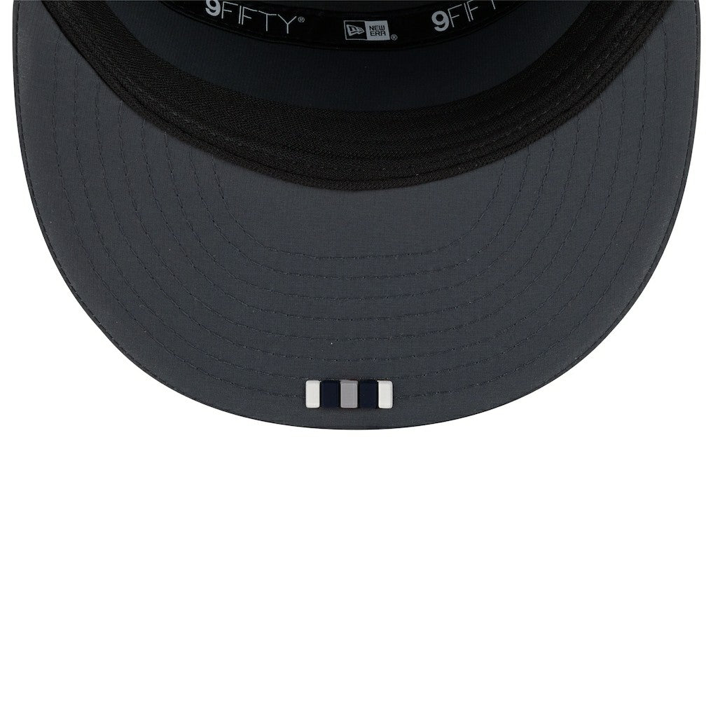 Dallas Cowboys New Era 2025 Sideline Cold Weather Split Panel 9FIFTY Snapback Hat Charcoal - NFL