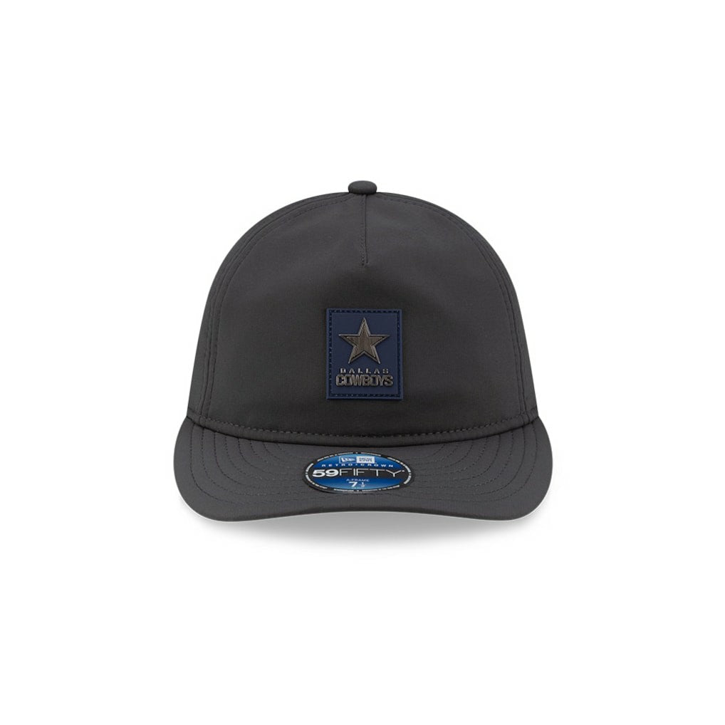 Dallas Cowboys New Era 2025 Sideline Cold Weather Retro Crown 59FIFTY Fitted Hat Charcoal - NFL