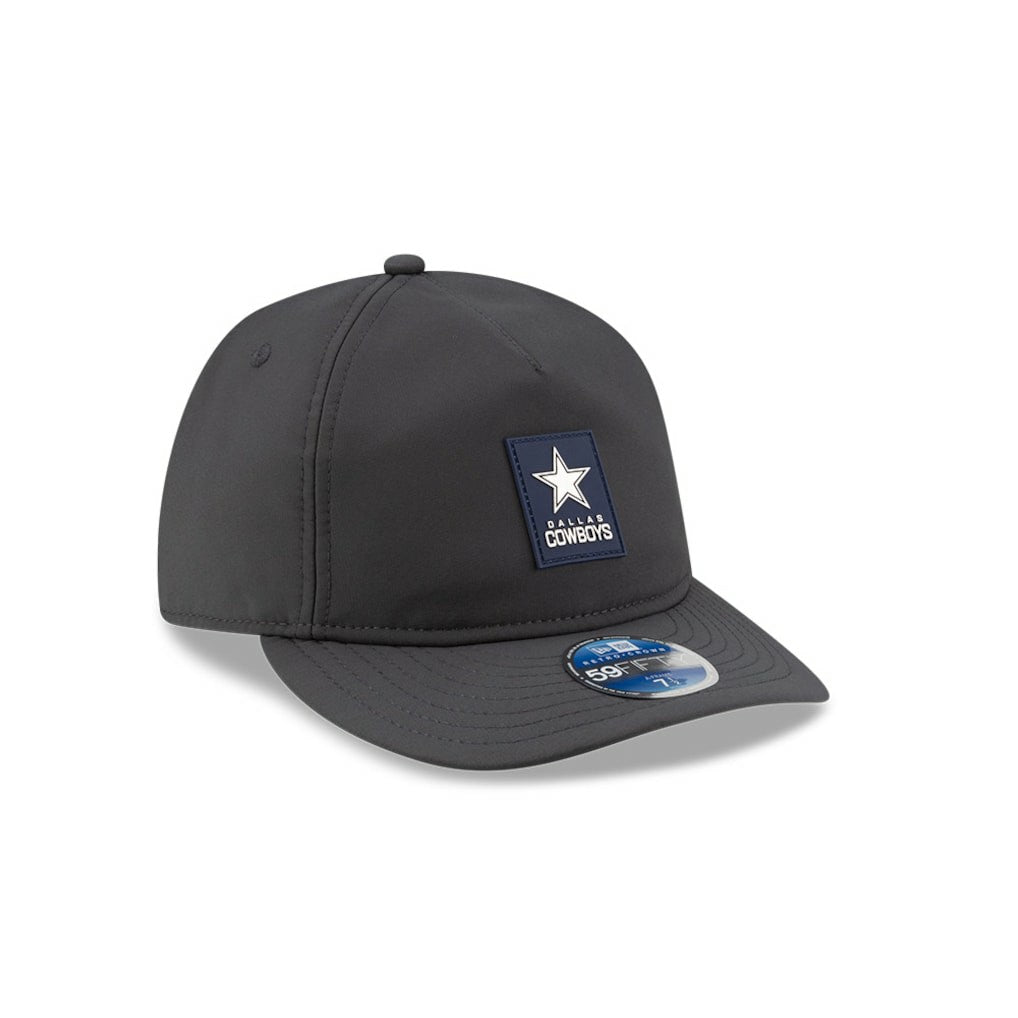 Dallas Cowboys New Era 2025 Sideline Cold Weather Retro Crown 59FIFTY Fitted Hat Charcoal - NFL