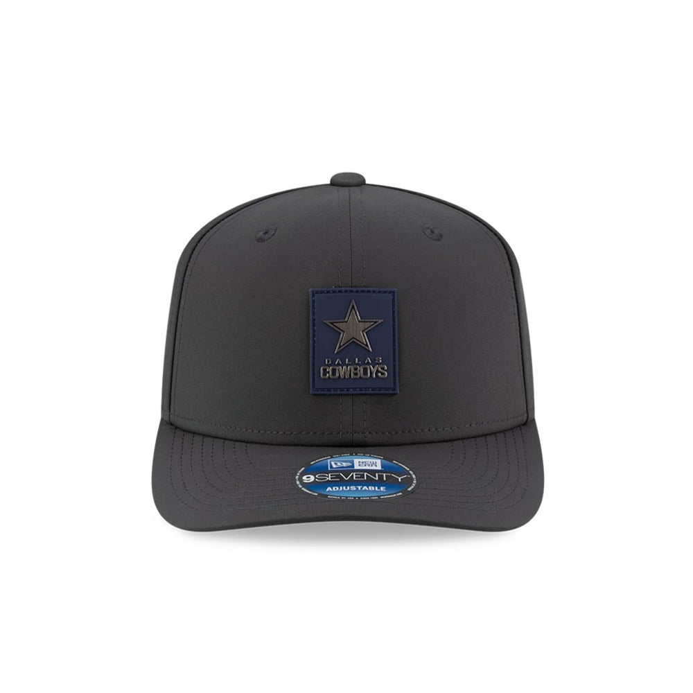 Dallas Cowboys New Era 2025 Sideline Cold Weather 9SEVENTY Adjustable Hat Charcoal - NFL
