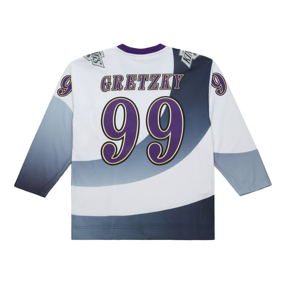 Wayne Gretzky Los Angeles Kings Mitchell & Ness 1995-96 Power Play Jersey - White | NHL Jerseys
