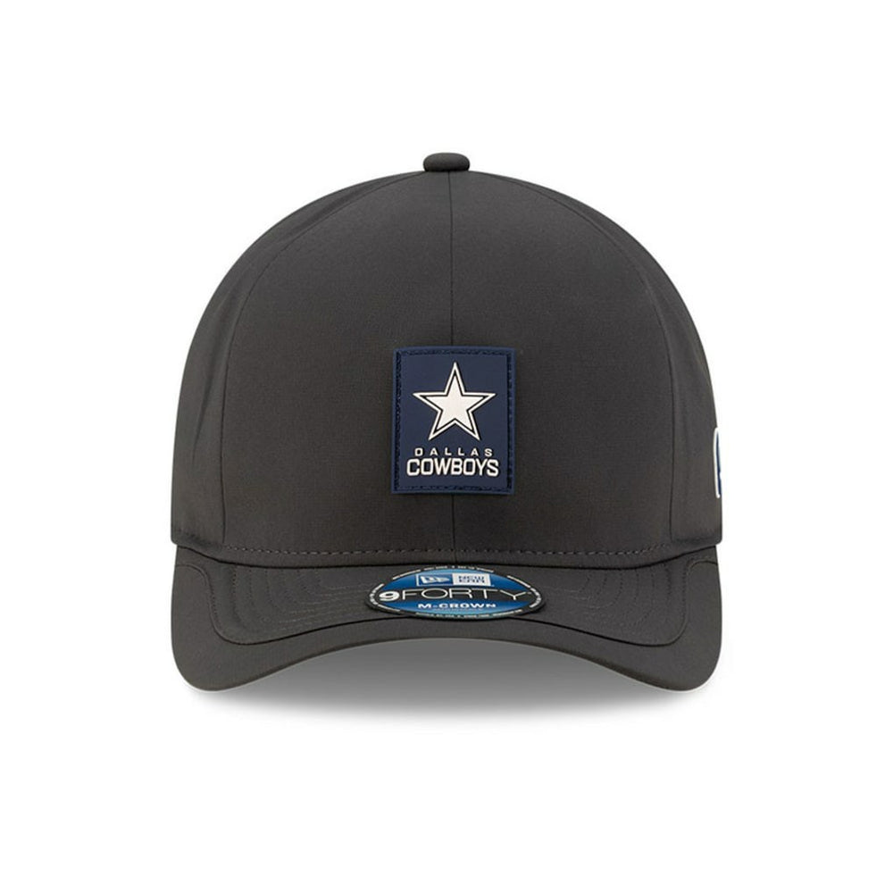 Dallas Cowboys New Era 2025 Sideline Cold Weather 9FORTY M-Crown Adjustable Hat Charcoal - NFL