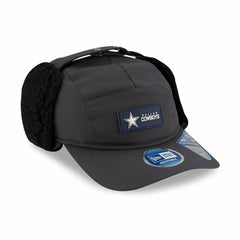 Dallas Cowboys New Era 2025 Sideline Cold Weather Runner Dog Ear Adjustable Hat Charcoal - NFL
