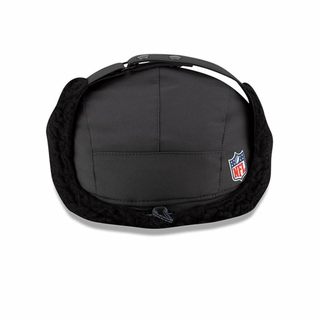 Dallas Cowboys New Era 2025 Sideline Cold Weather Runner Dog Ear Adjustable Hat Charcoal - NFL