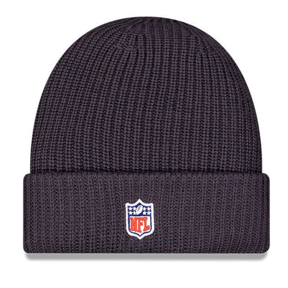 Dallas Cowboys New Era 2025 Sideline Cold Weather Cuffed Knit Hat Charcoal - NFL
