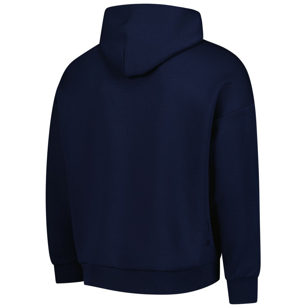USMNT Levelwear Luxe Signature Tri-Blend Pullover Hoodie - Navy