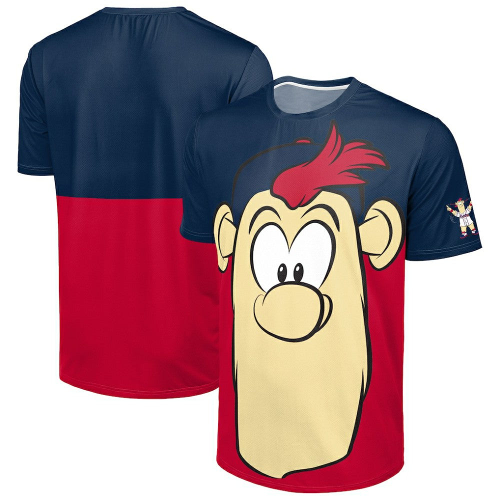 Atlanta Braves FOCO Big Logo Mascot T-Shirt discount