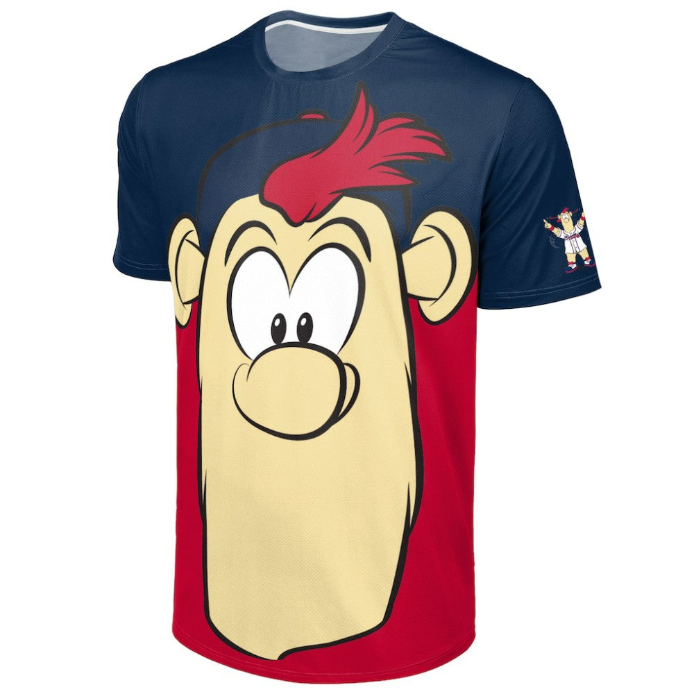 Atlanta Braves FOCO Big Logo Mascot T-Shirt discount