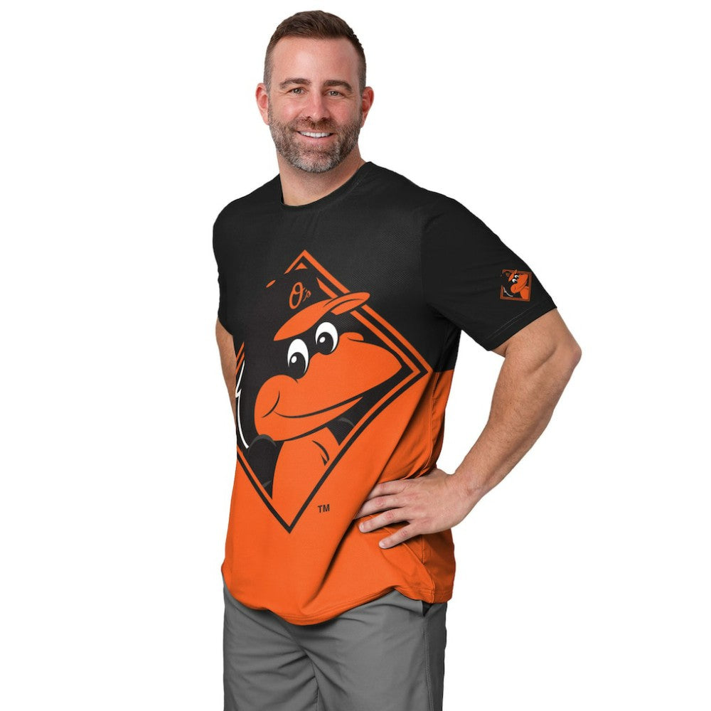 Baltimore Orioles FOCO Big Logo Mascot T-Shirt On Sale
