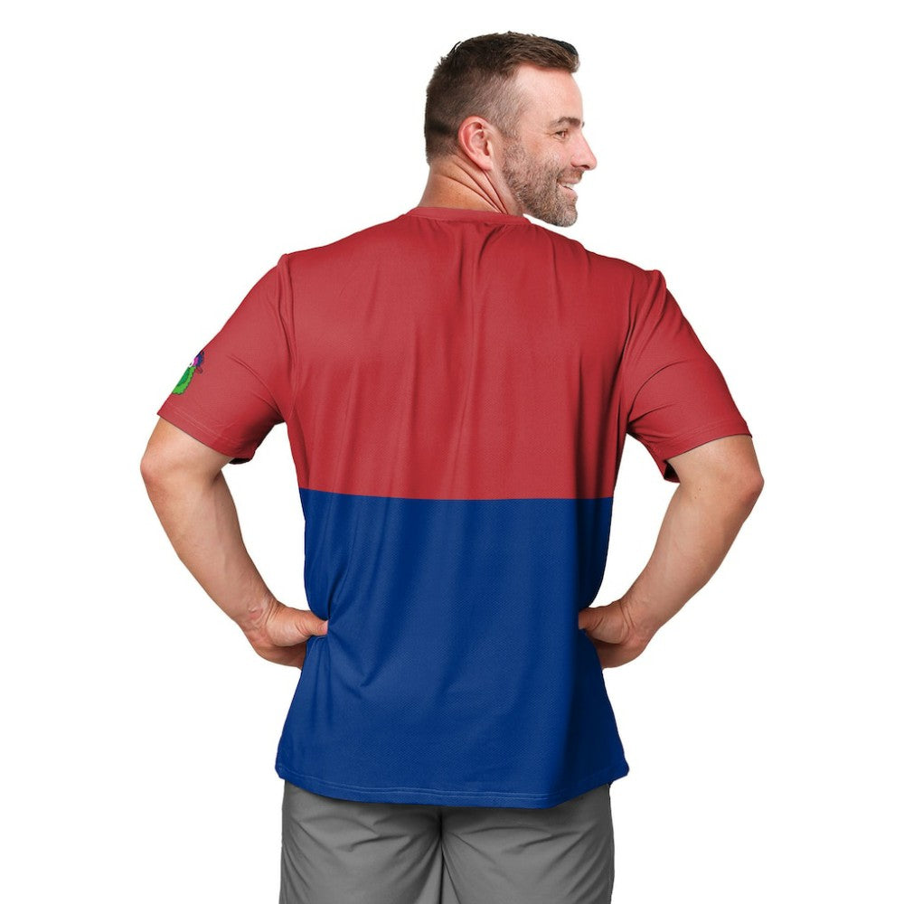 Philadelphia Phillies FOCO Big Logo Mascot T-Shirt Clearance